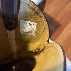 Double H Tan Leather Boots